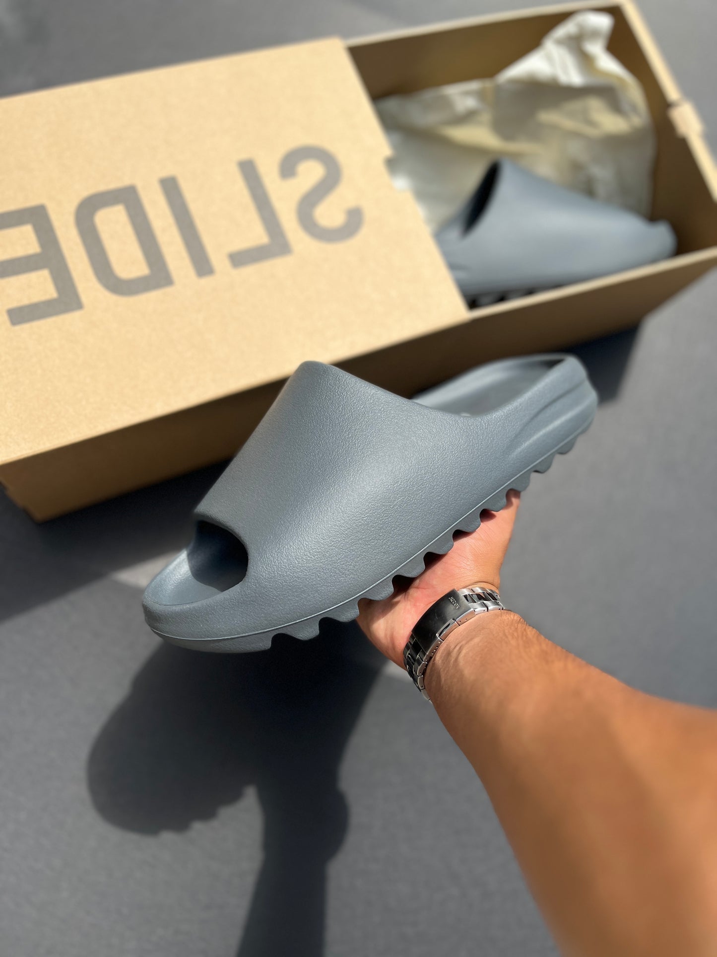 adidas Yeezy Slide Slate Grey