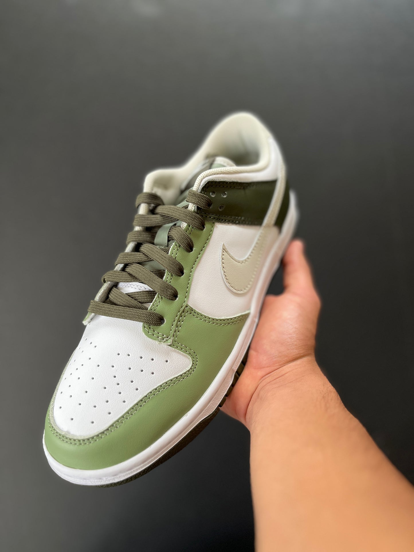 Nike Dunk Oil Green Sneakers - Size 8 US Men - New in Box
