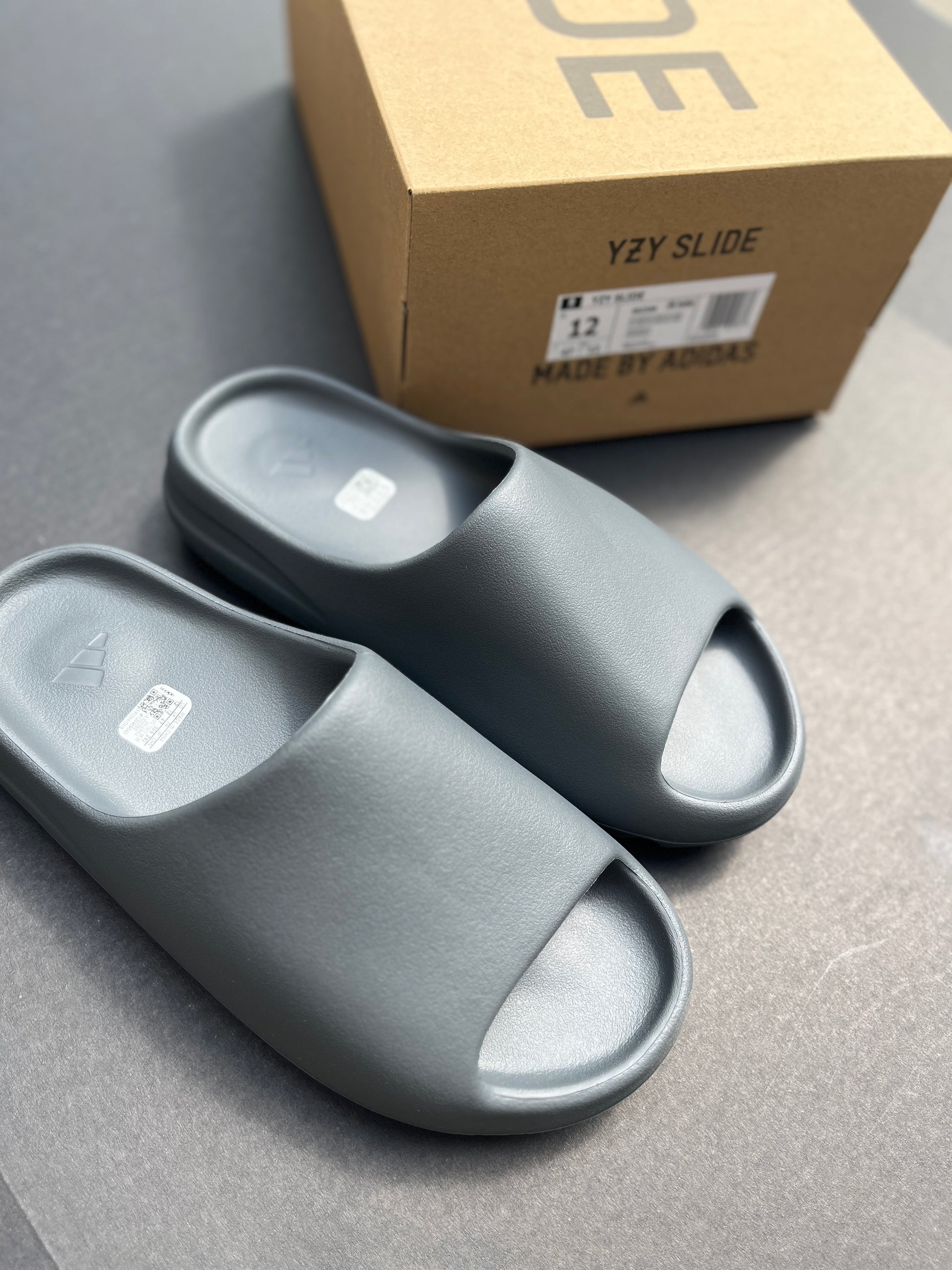 adidas Yeezy Slide Slate Grey Sneaker Leverage adidas Yeezy Slide Slate Grey Sneaker Leverage